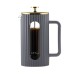 Vialli Design - Livio French Press Grey / Gold 1l 