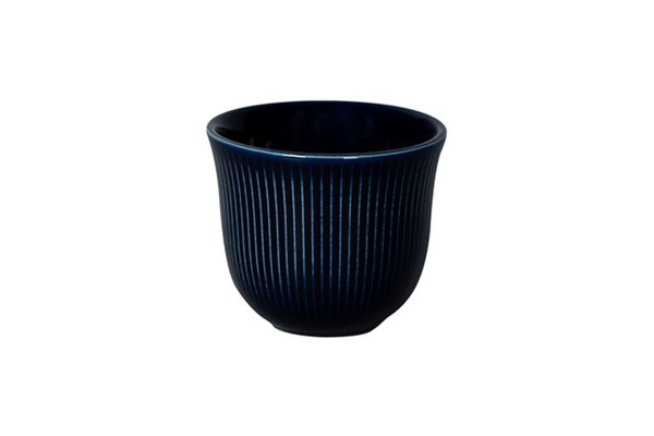 Loveramics Brewers - 80ml Embossed Tasting Cup - Cobalt 